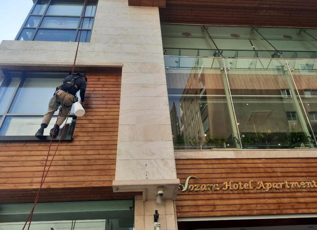 شستشوی نما در تهران با راپل