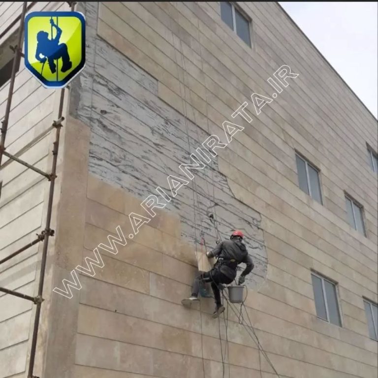 پیچ و رولپلاک نمای ساختمان