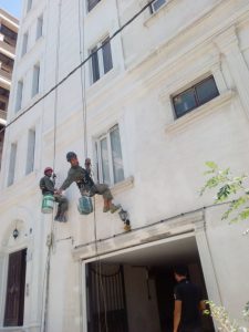 نقاشی نمای بیرونی ساختمان